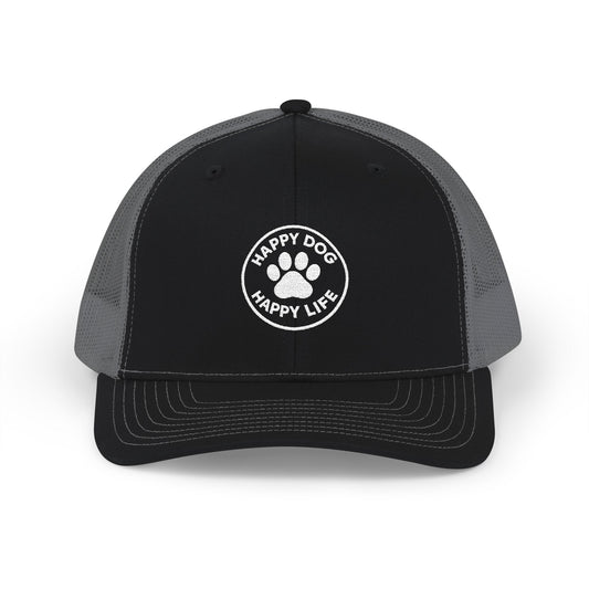 Off-Duty Pup Trucker