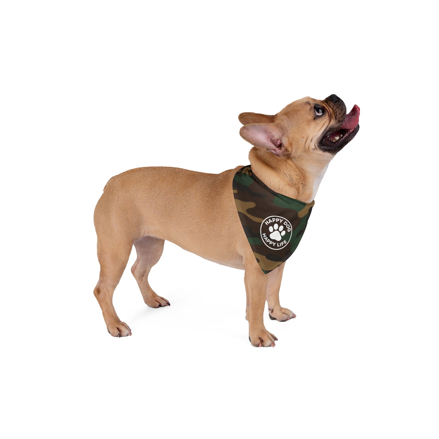 Now You See Me Camo Dog Bandana