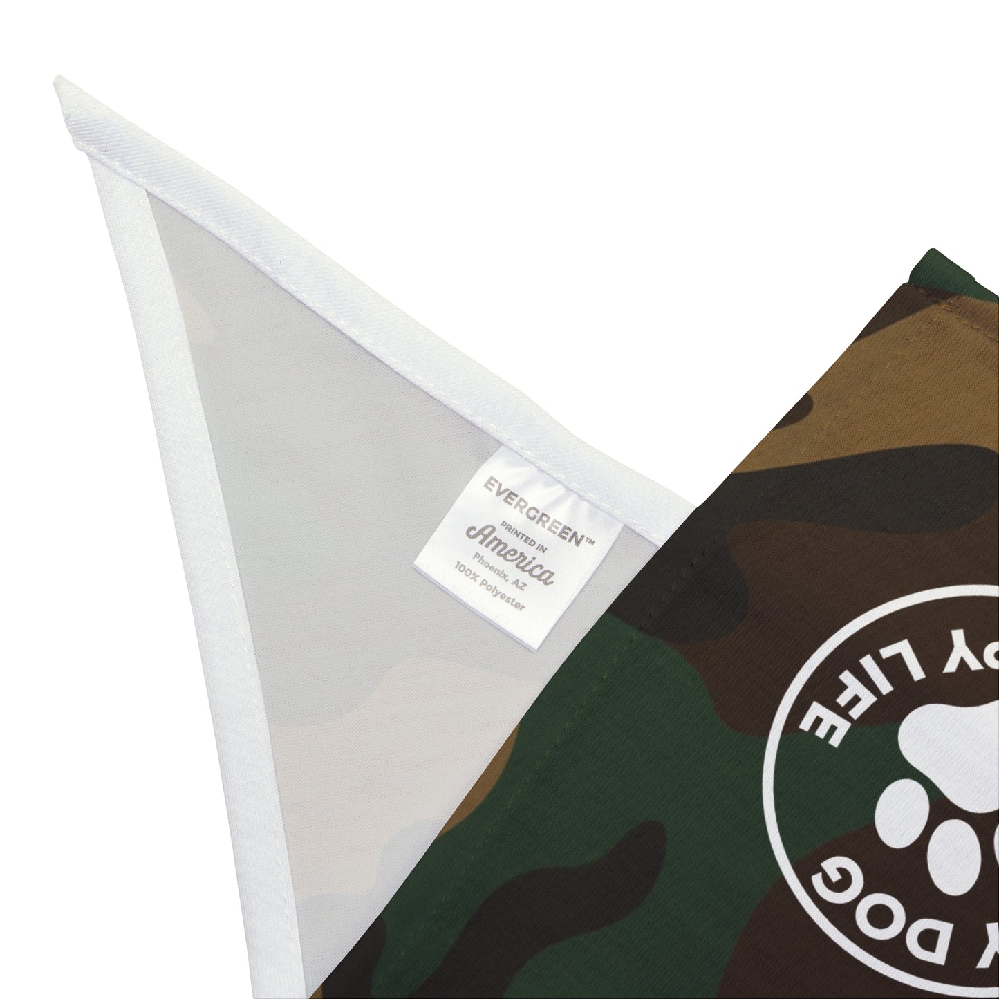 Now You See Me Camo Dog Bandana