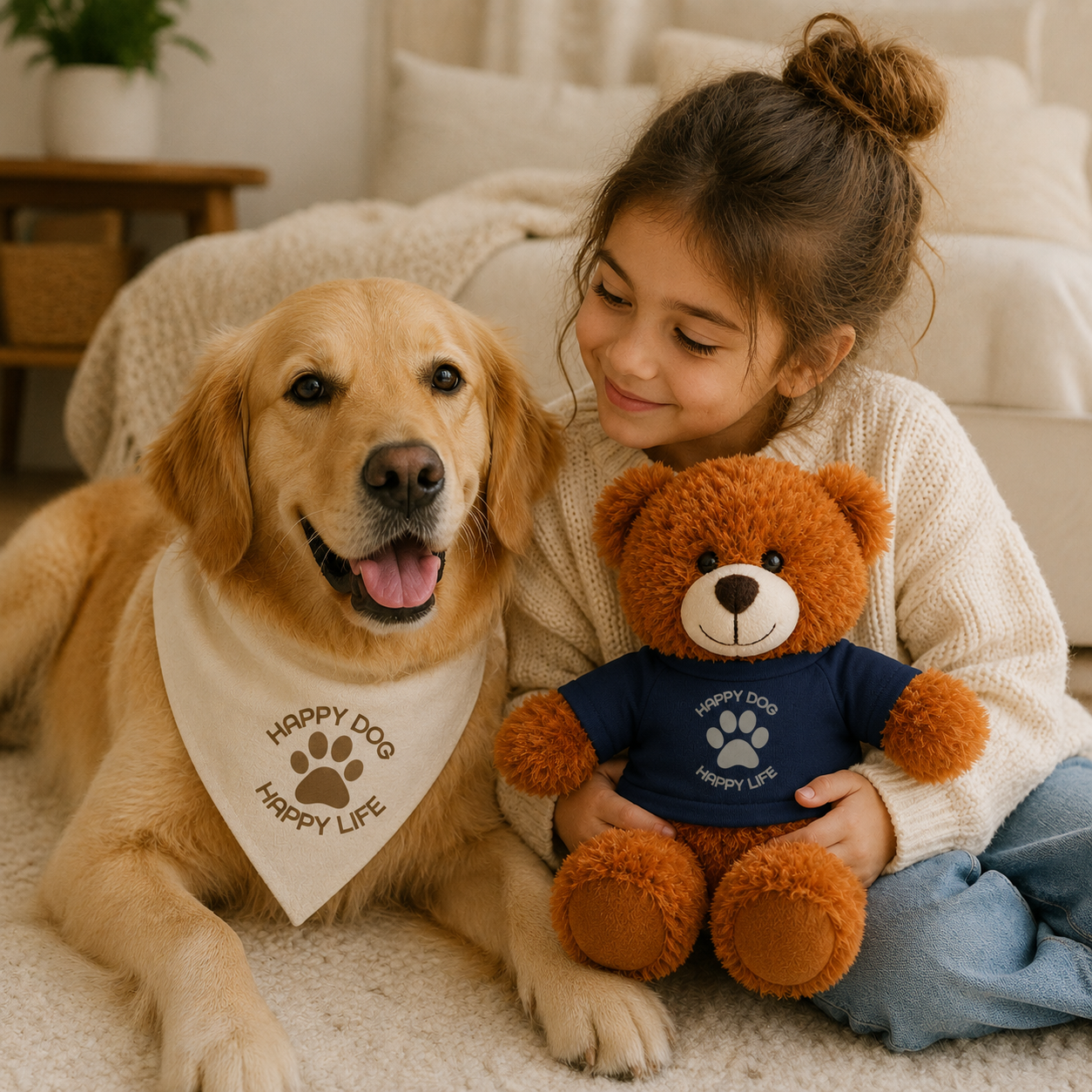 The Happy Dog Stuffy