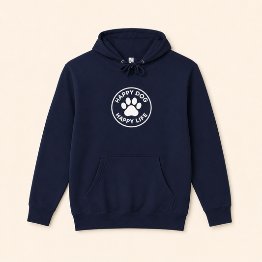 Happy Dog Happy Life Signature Hoodie
