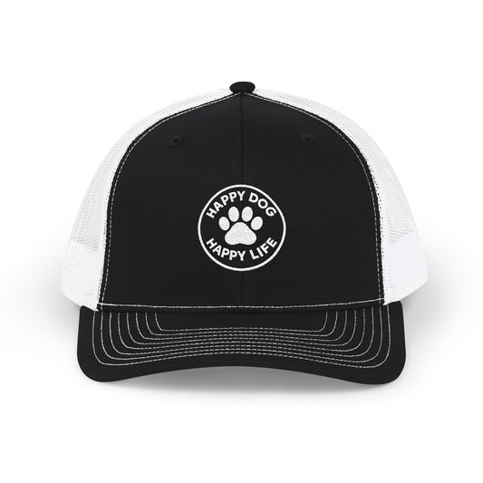Off-Duty Pup Trucker