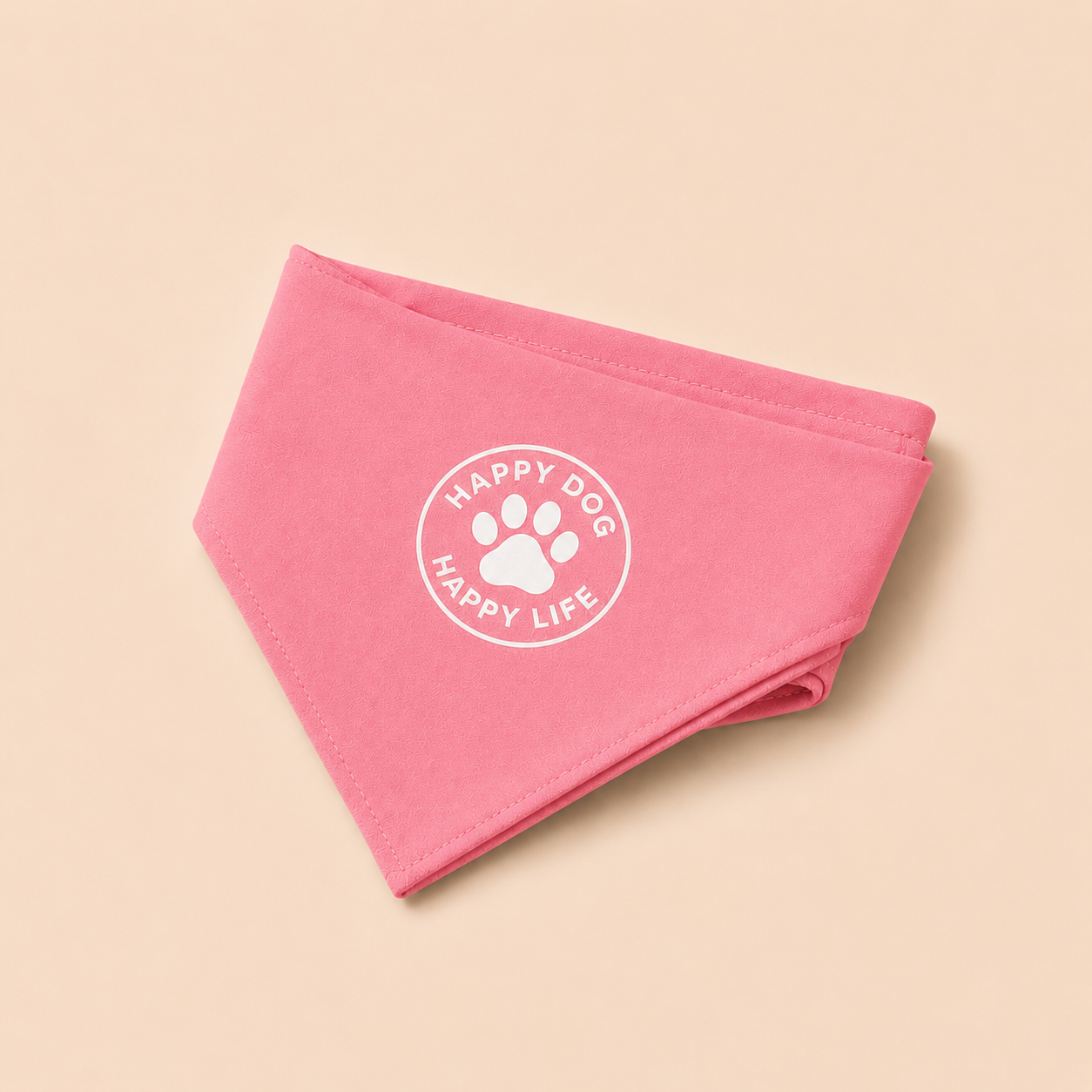 Pretty in Pink Dog Bandana